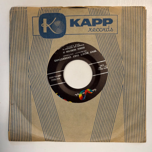 GEORGE HAMILTON IV - WHY DON'T THEY UNDERSTAND (1957) - Vinyl