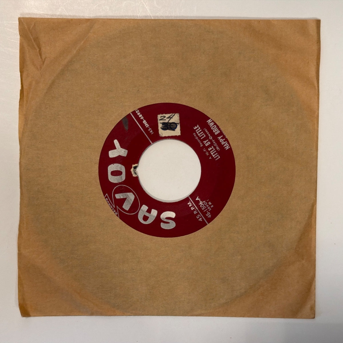 NAPPY BROWN - LITTLE BY LITTLE (2019) - Vinyl