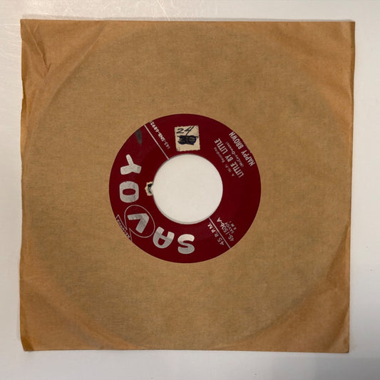NAPPY BROWN - LITTLE BY LITTLE (2019) - Vinyl