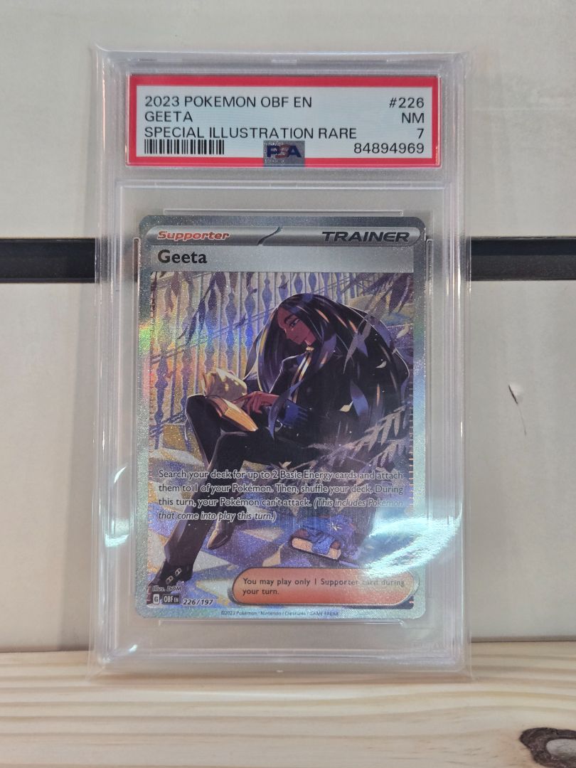 Geeta Special Illustration Rare PSA 7