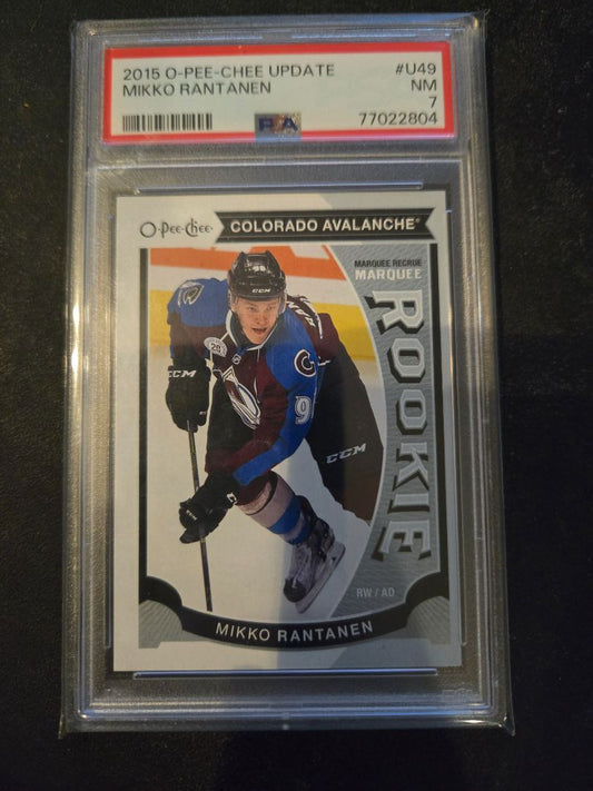 Mikko Rantanen Rookie PSA 7
