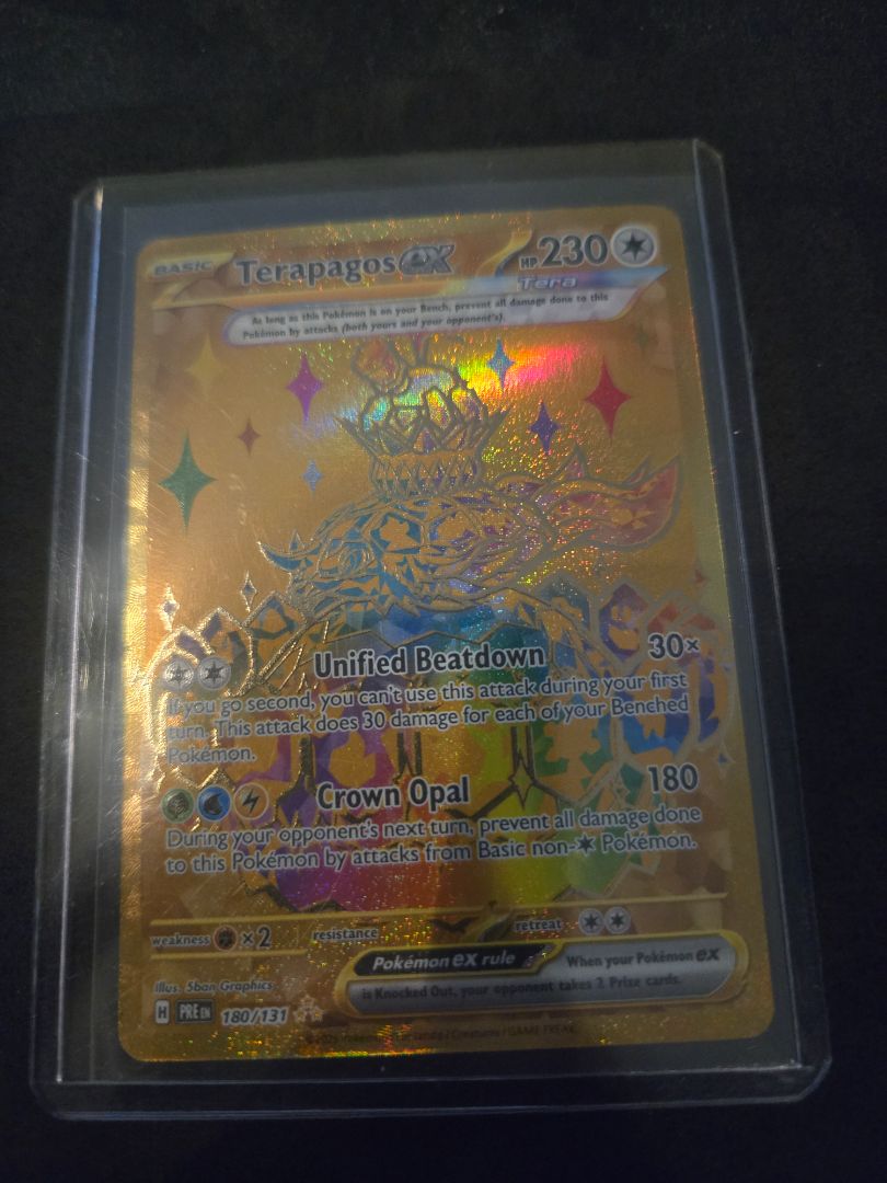 Terapagos EX Gold #180