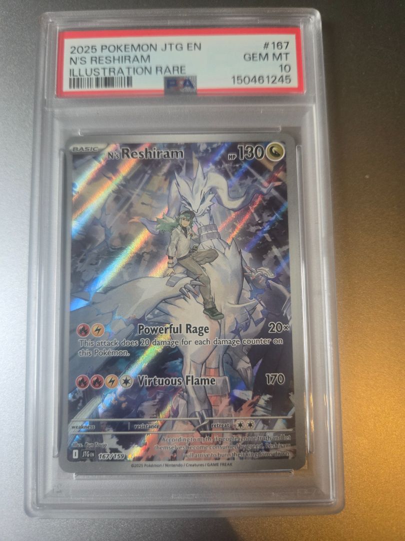 N's Reshiram Psa 10