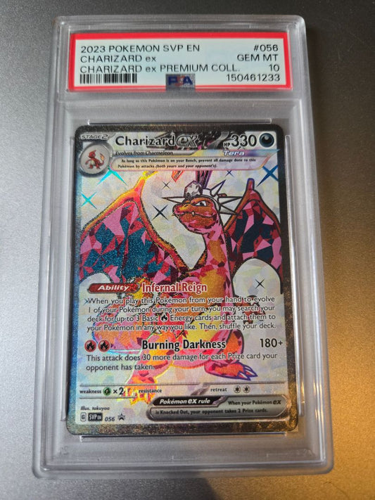 Charizard EX premium collection PSA 10
