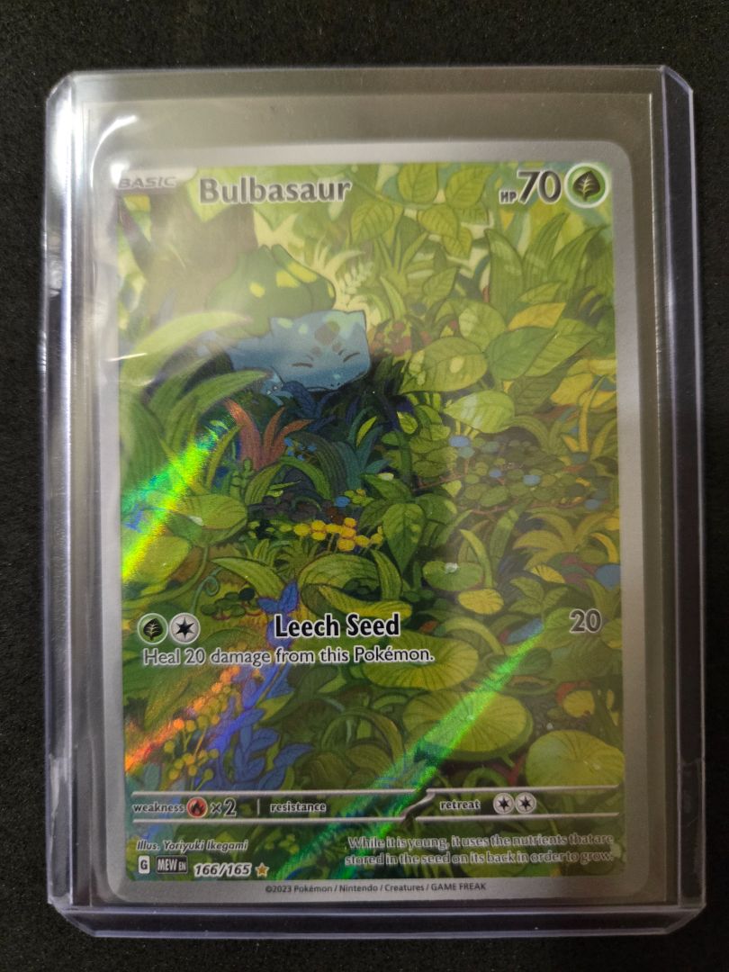 Pokemon 151 Bulbasaur SIR