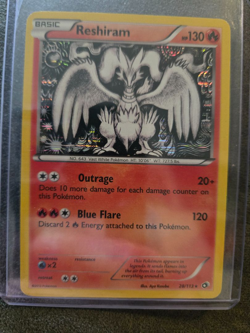 Reshiram Legendary Treasures
