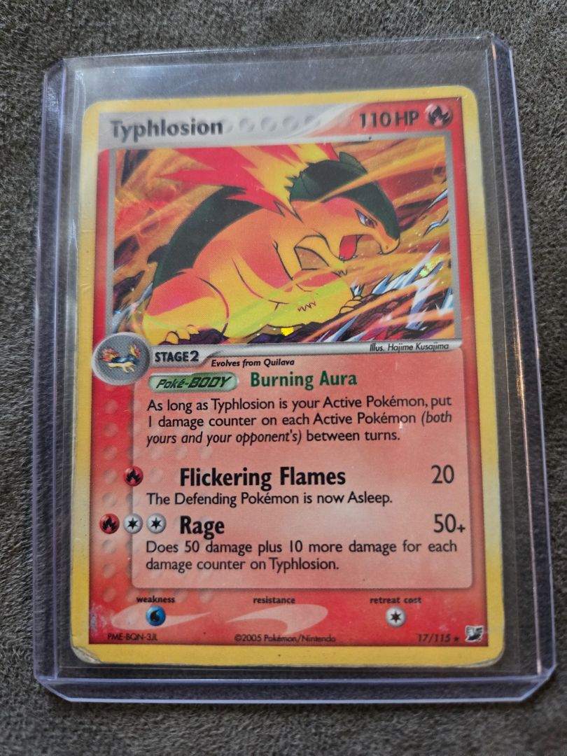 Typhlosion EX unseen Forces