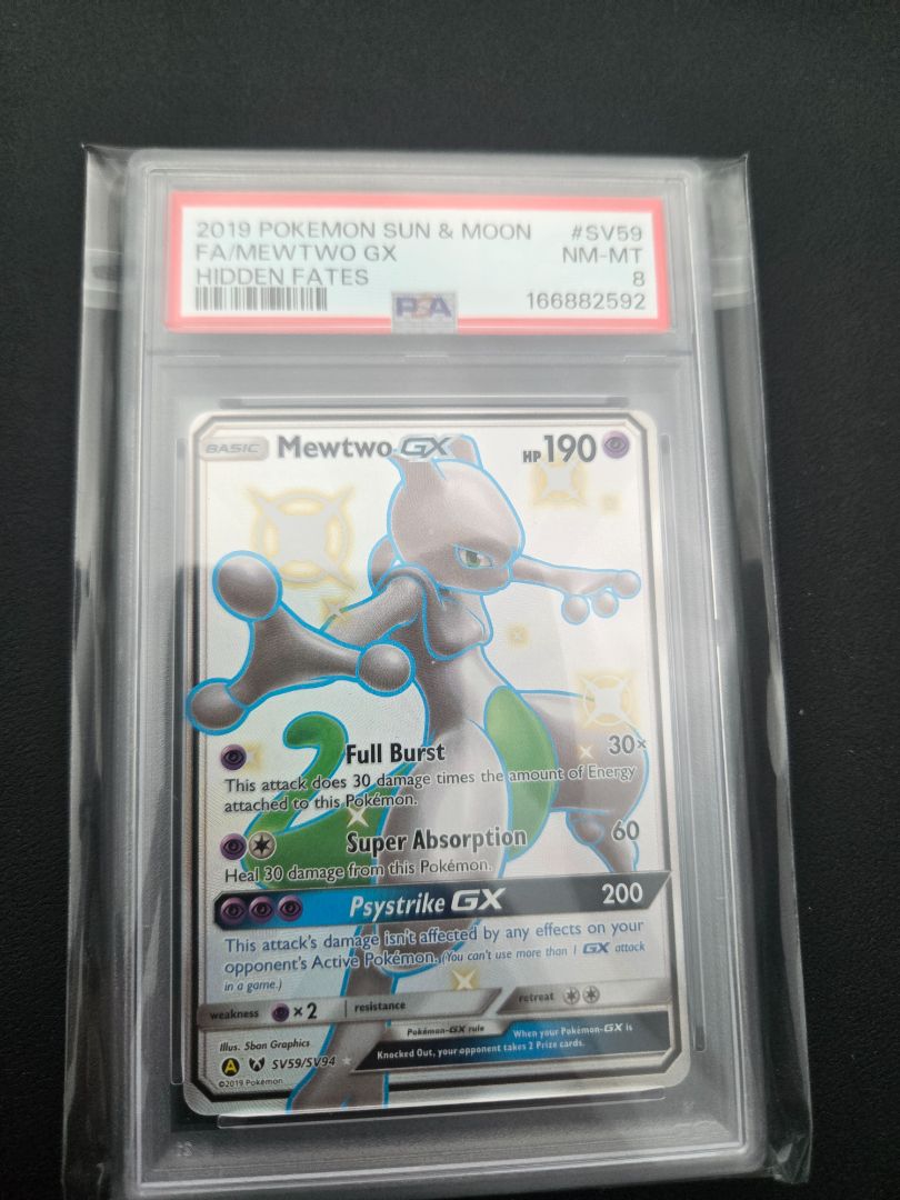 MEWTWO GX HIDDEN FATES SV59