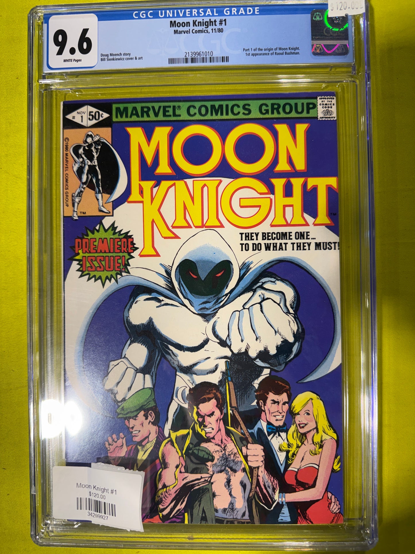 Moon Knight #1 CGC 9.6