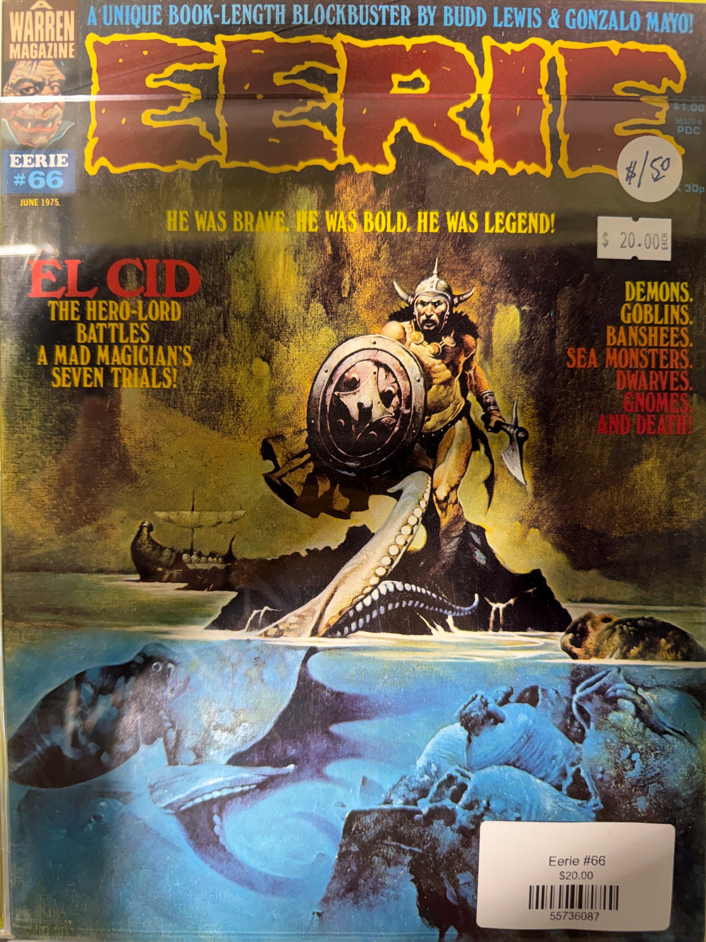 Eerie Magazine #66