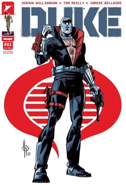 Duke (Skybound) #1Q 2nd Printing Jason Howard Cover B