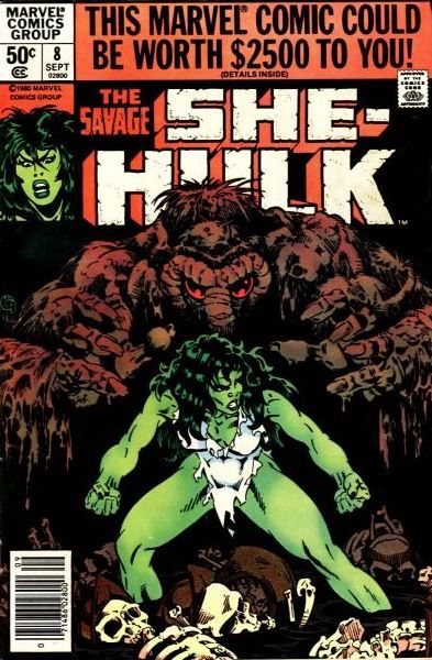 The Savage She-Hulk #8B Newsstand Edition