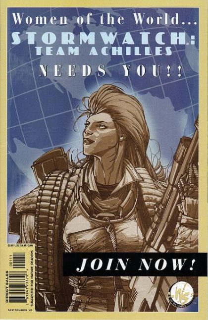 Stormwatch: Team Achilles #1B Variant Cover