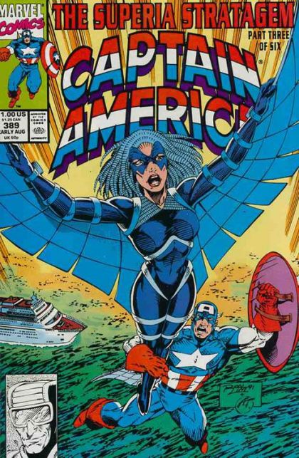 Captain America, Vol. 1 #389A Direct Edition