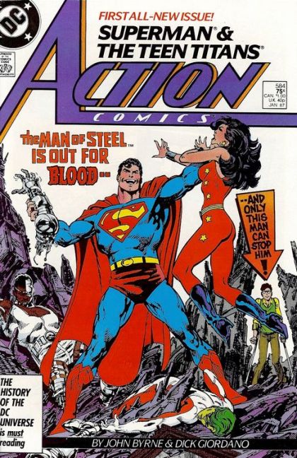 Action Comics, Vol. 1 #584A Direct Edition
