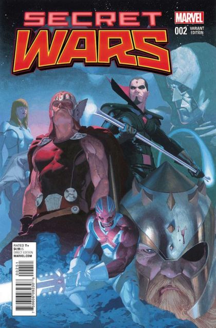 Secret Wars (2015) #2E Esad Ribić Incentive Variant (1:25)
