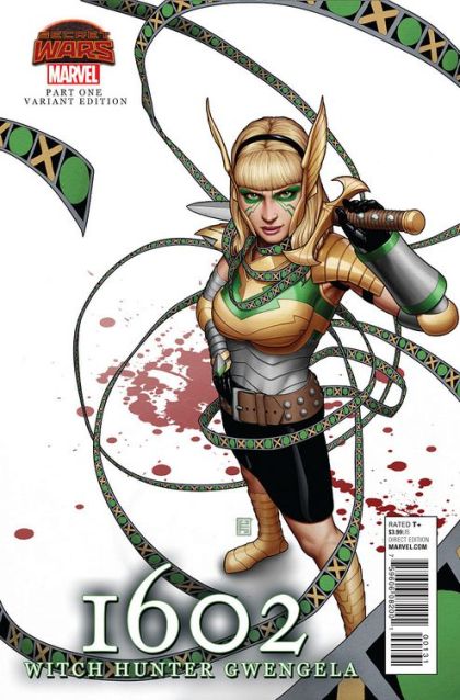 Marvel 1602: Witch Hunter Angela #1C John Tyler Christopher Gwen Stacy Variant