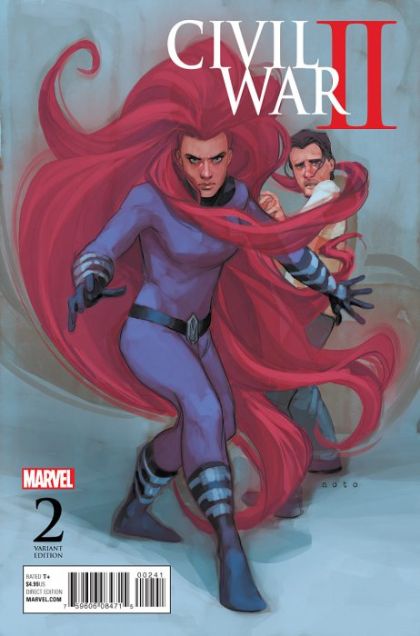 Civil War II #2D Phil Noto Character Incentive Variant Cover