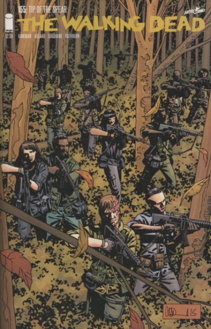The Walking Dead #155 Regular Charlie Adlard & Dave Stewart Cover