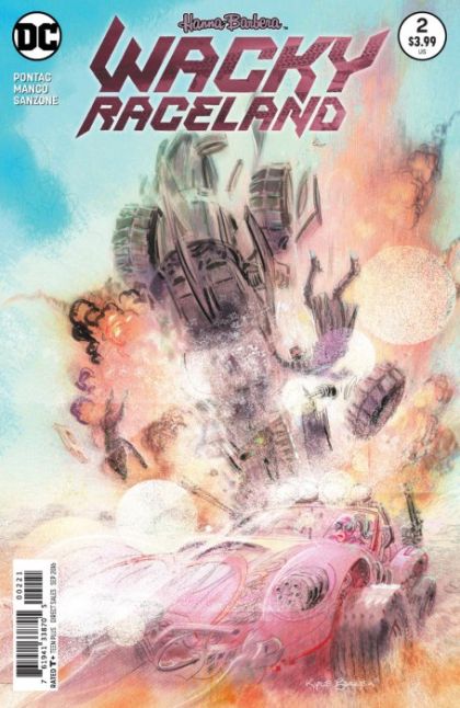 Wacky Raceland #2B Variant Kyle Baker Cover