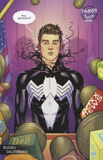 Symbiote Spider-Man: Alien Reality #1F Variant Russell Dauterman Young Guns Cover