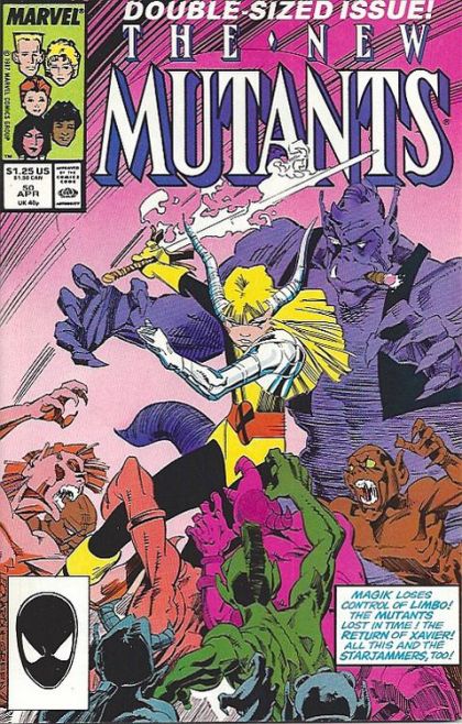 New Mutants, Vol. 1 #50A Direct Edition