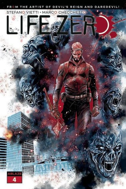 Life Zero #4A Regular Marco Checchetto Cover