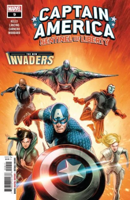 Captain America: Sentinel of Liberty, Vol. 2 #9A Regular Carmen Carnero Cover