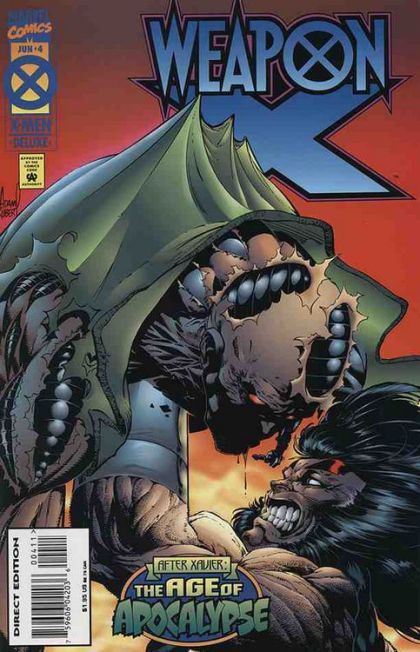 Weapon X, Vol. 1 #4A Direct Deluxe Edition