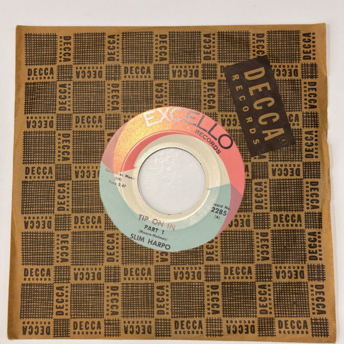 SLIM HARPO - TIP ON IN PART 1 (1967) - Vinyl