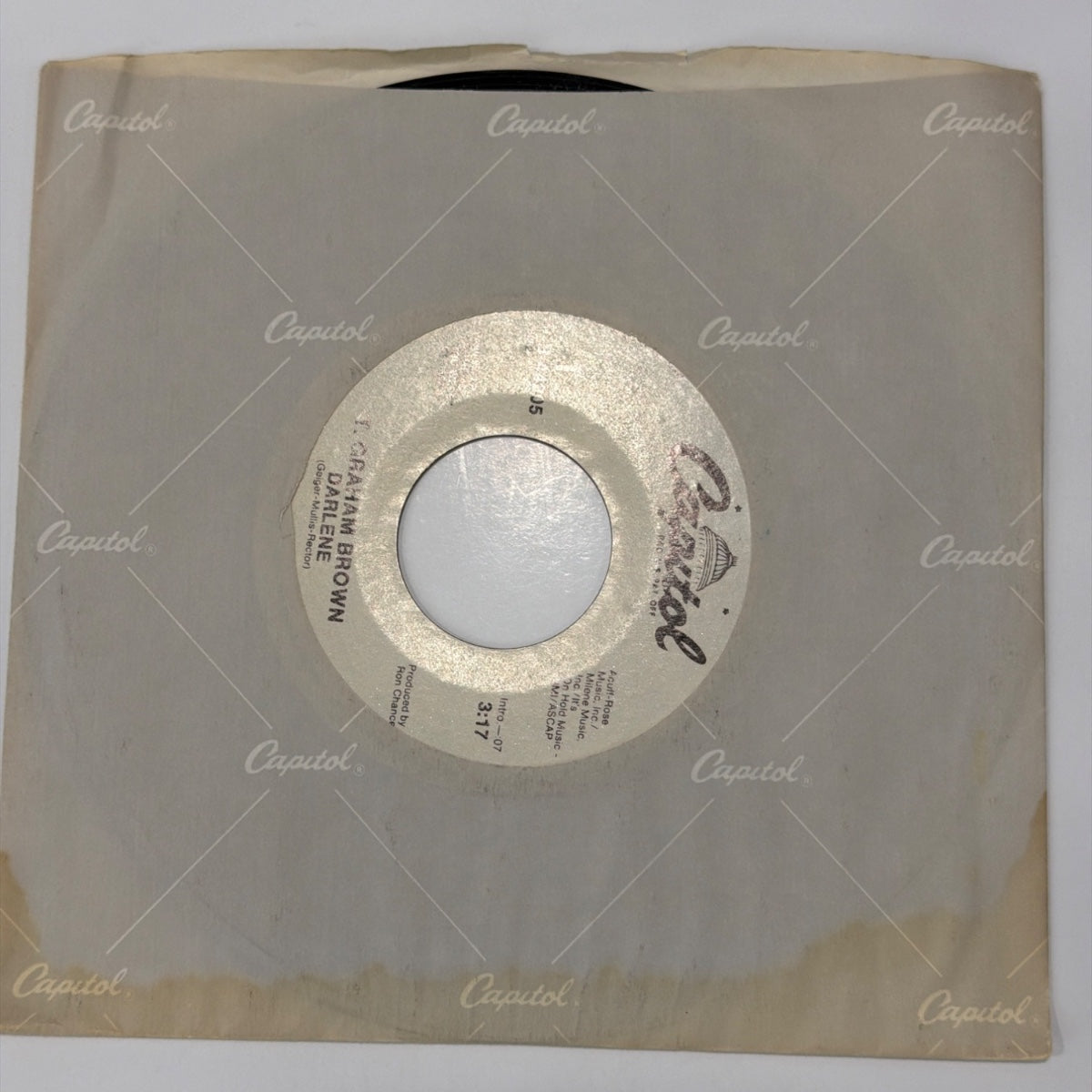 T. GRAHAM BROWN - DARLENE (1988) - Vinyl