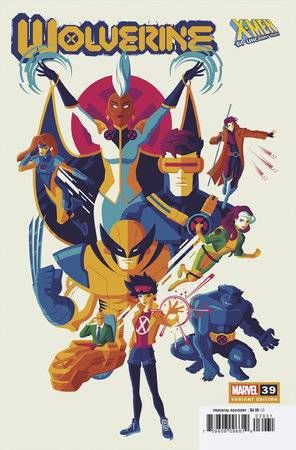 Wolverine, Vol. 7 #39C Tom Whalen X-Men 40th Anniversary Variant