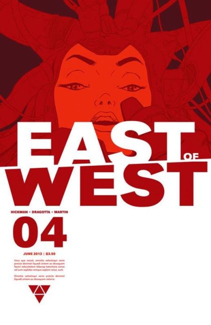 East of West #4A Nick Dragotta Regular Cover