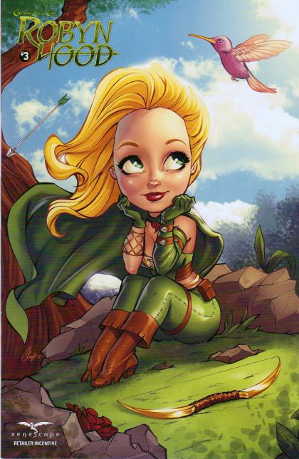 Grimm Fairy Tales Presents: Robyn Hood #3D Elias Chatzoudis Variant