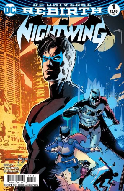 Nightwing, Vol. 4 #1A Javier Fernández Regular