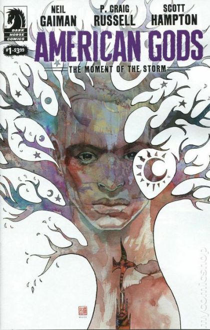 American Gods: The Moment Of The Storm #1B Variant David Mack Cover