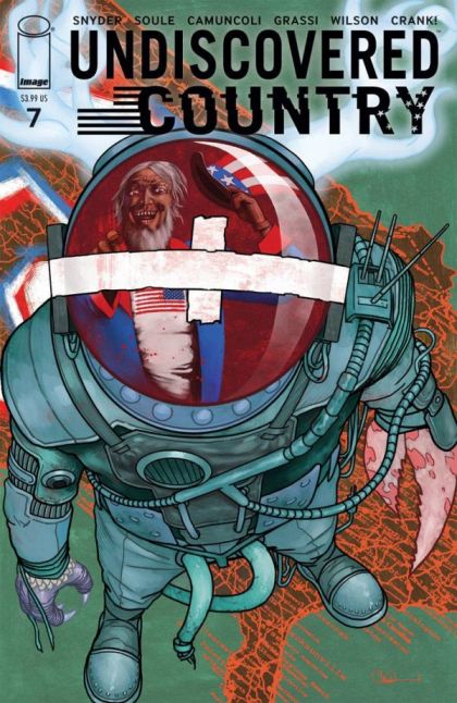 Undiscovered Country #7B Charlie Adlard Variant Cover