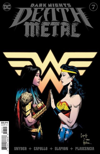 Dark Nights: Death Metal #7A Regular Greg Capullo & Jonathan Glapion Foil Embossed Cover