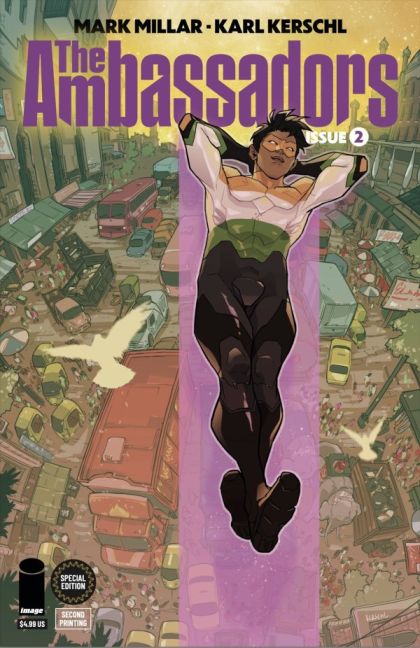 The Ambassadors #2D 2nd Printing Frank Quitely