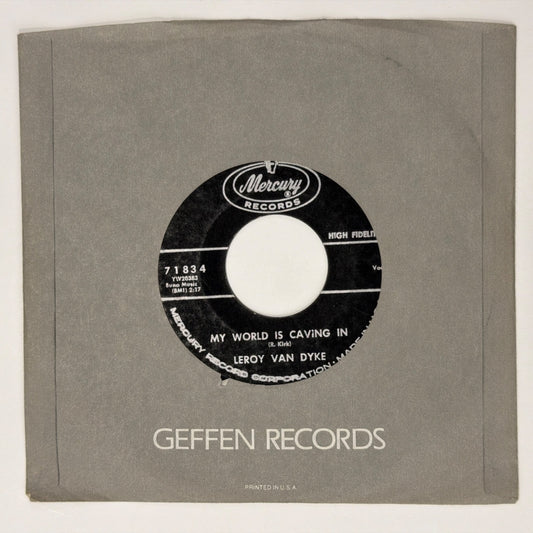 Leroy Van Dyke - My World Is Caving In (1961) - Vinyl