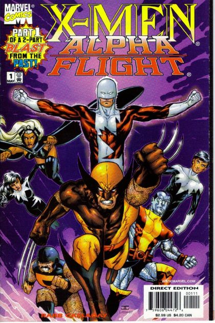 X-Men / Alpha Flight, Vol. 2 #1A Direct Edition