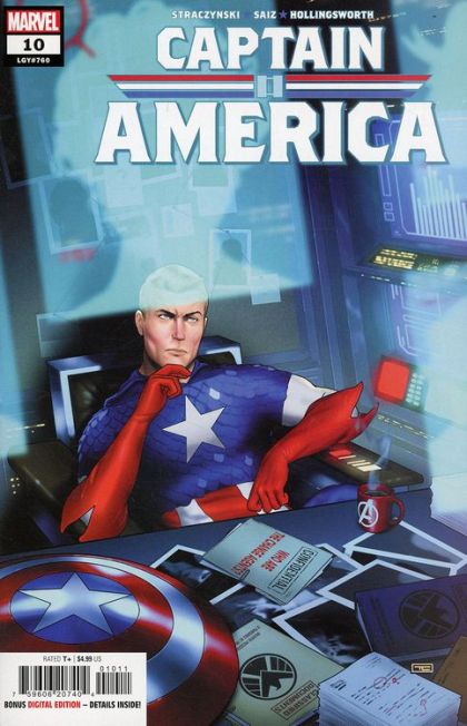 Captain America, Vol. 11 #10A Taurin Clarke Regular
