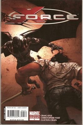 X-Force, Vol. 3 #5C 2nd Printing Clayton Crain