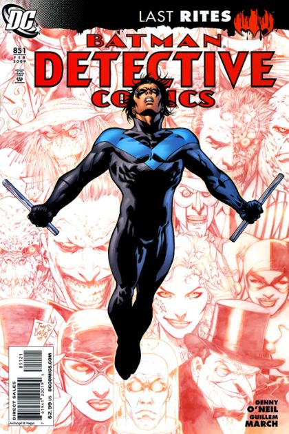 Detective Comics, Vol. 1 #851C Incentive Tony Daniel Variant Cover