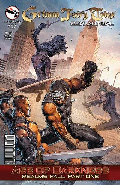 Grimm Fairy Tales 2014 Annual #1A Jason Metcalf Regular