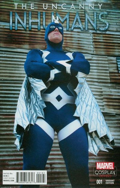 The Uncanny Inhumans #1F Cosplay Variant Cover
