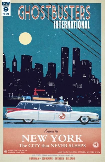 Ghostbusters International #9A Regular Dan Schoening Cover
