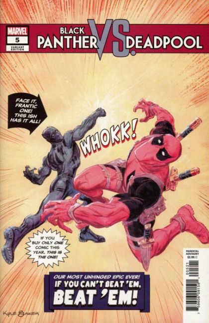 Black Panther vs. Deadpool #5B Kyle Baker Variant