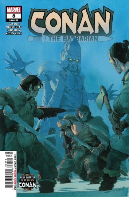 Conan the Barbarian, Vol. 3 #8A Regular Esad Ribic Cover