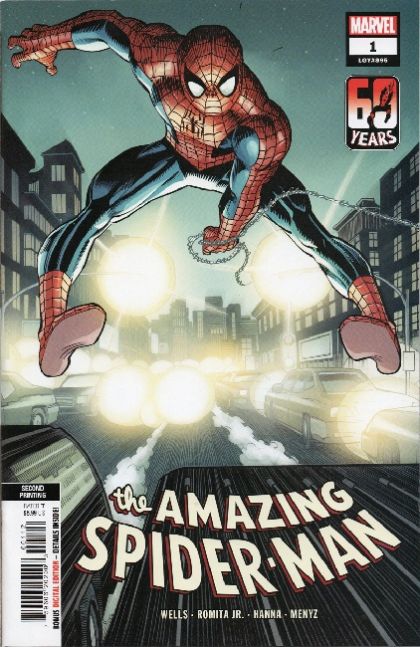 The Amazing Spider-Man, Vol. 6 #1BS 2nd Printing John Romita Jr.